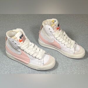 Nike | Blazer Mid 77 Jumbo | White Atmosphere Pink | US Women's Size 5